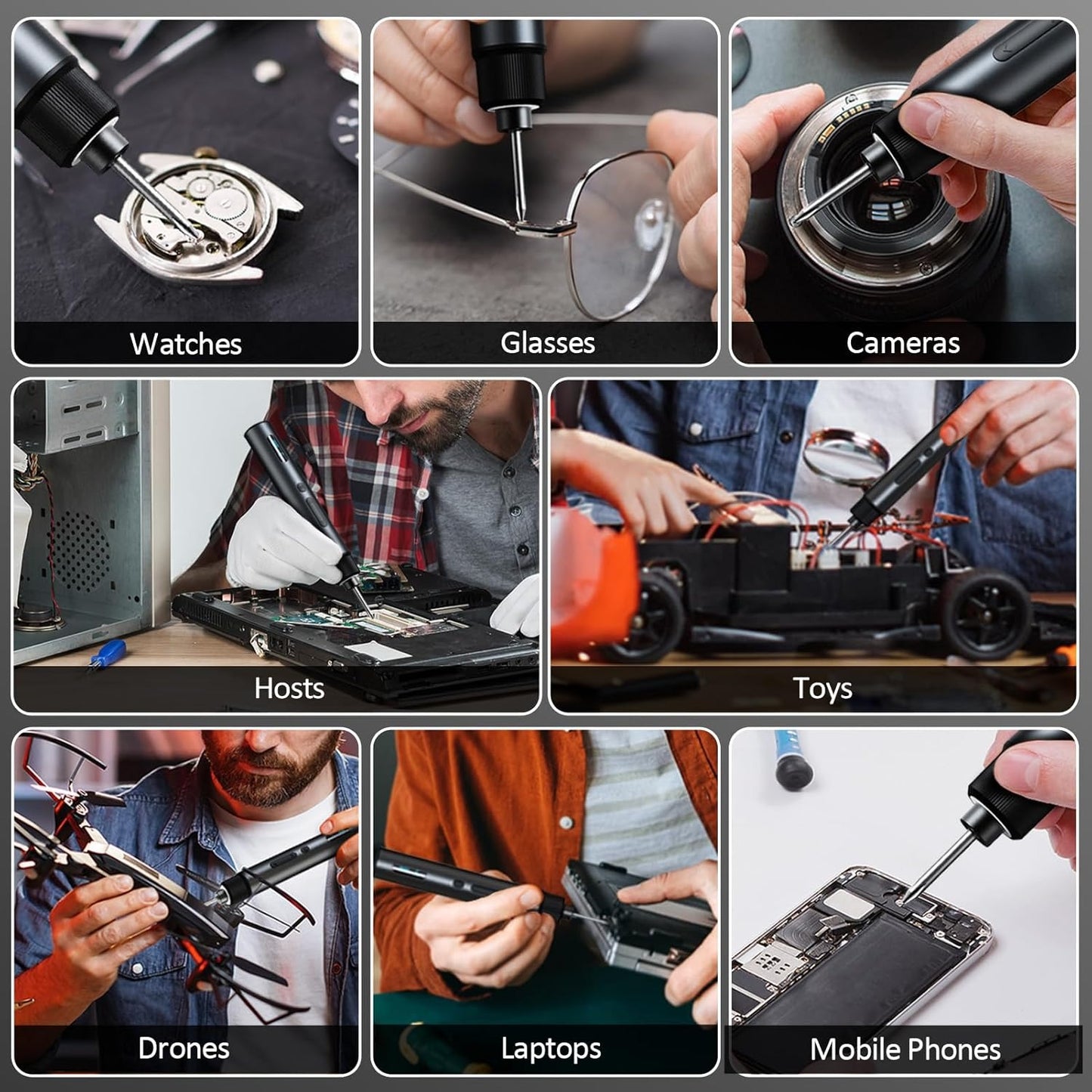 D4-001 Cordless Electric Screwdriver Set