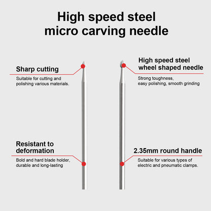 5-Piece Wood Carving Bit Set