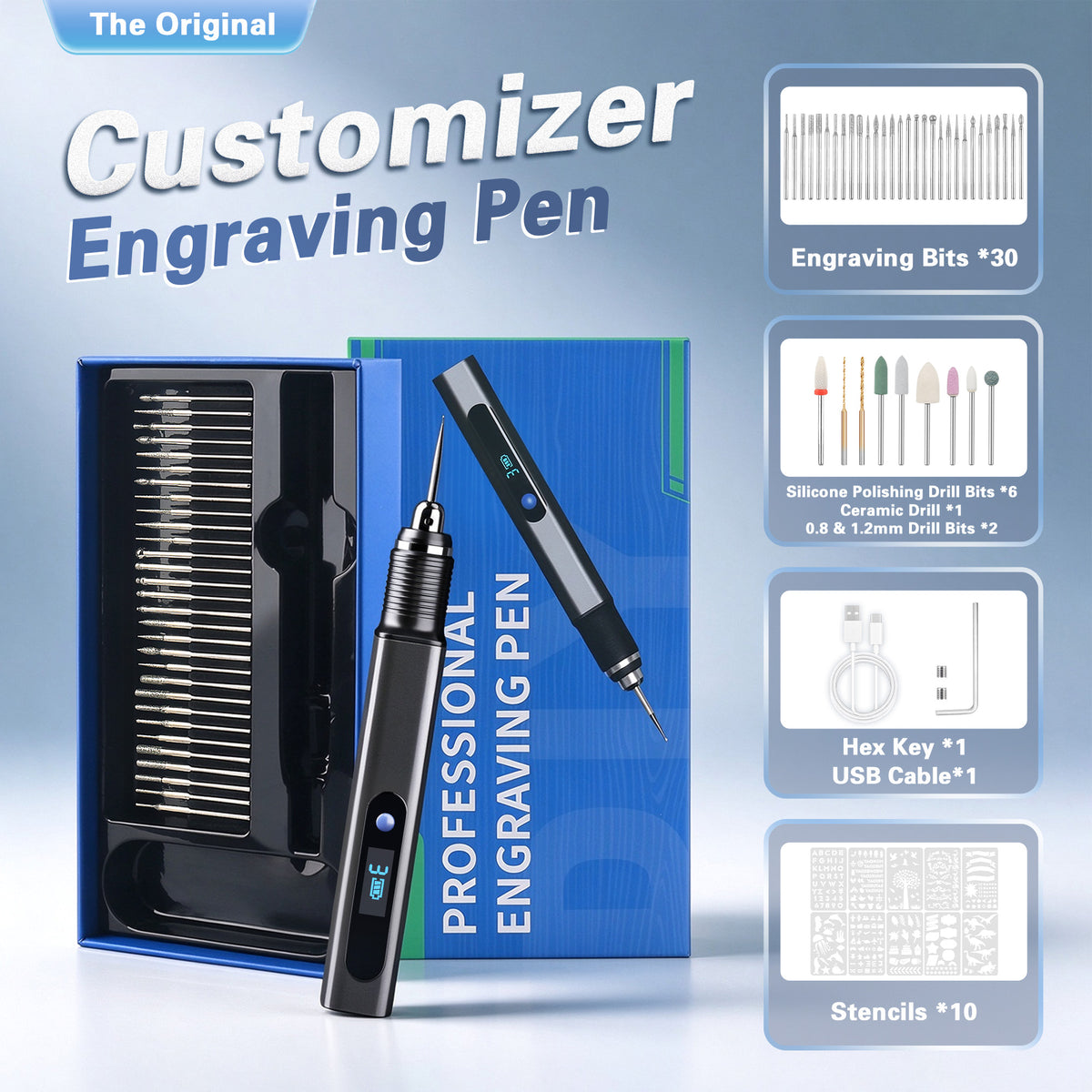 D2-003 Electric Engraving Pen tools