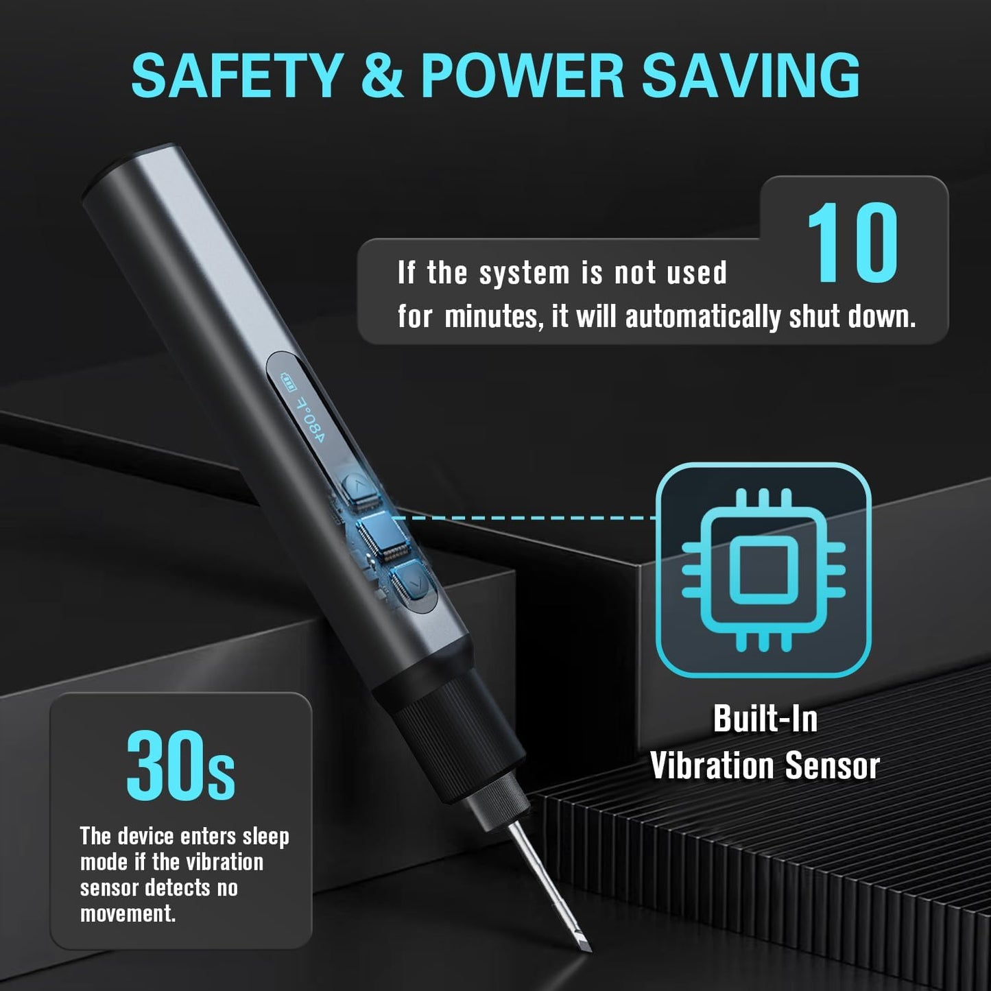 D6-001 Haninula Pro Cordless Soldering Iron Pen Kit