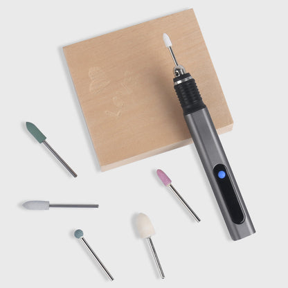 Wood Ring Box + Electric Engraving Pen Tools