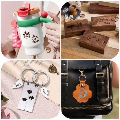 10 Pcs Crafting Stencil Set