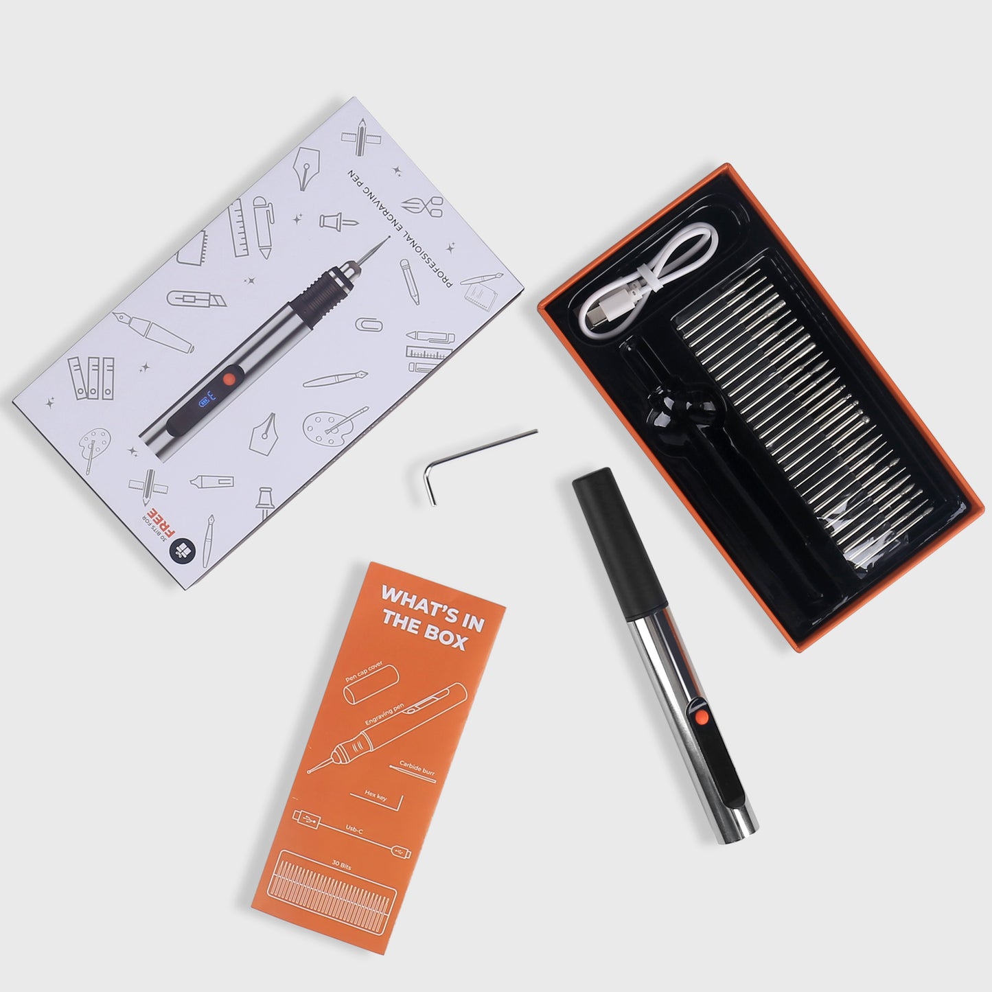 D3-001 Electric Engraving Pen Tools
