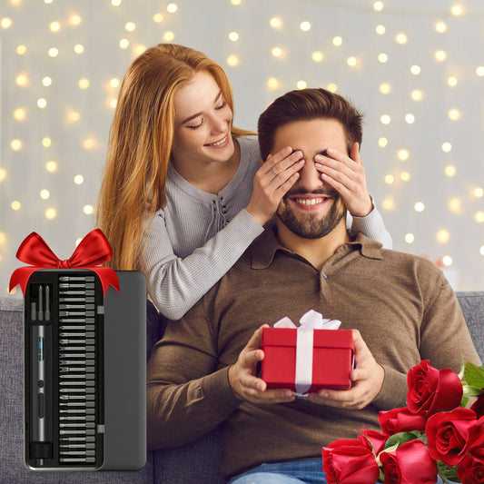 D4-001 Cordless Electric Screwdriver Set - The Ultimate Valentine's Gift