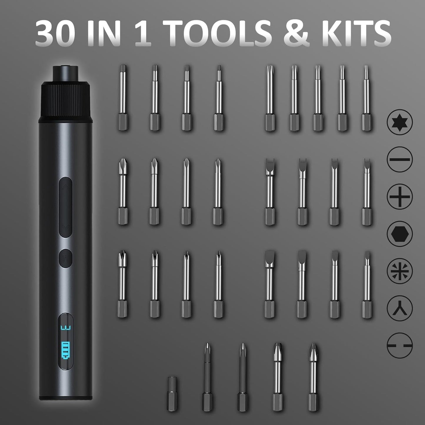 D4-001 Cordless Electric Screwdriver Set