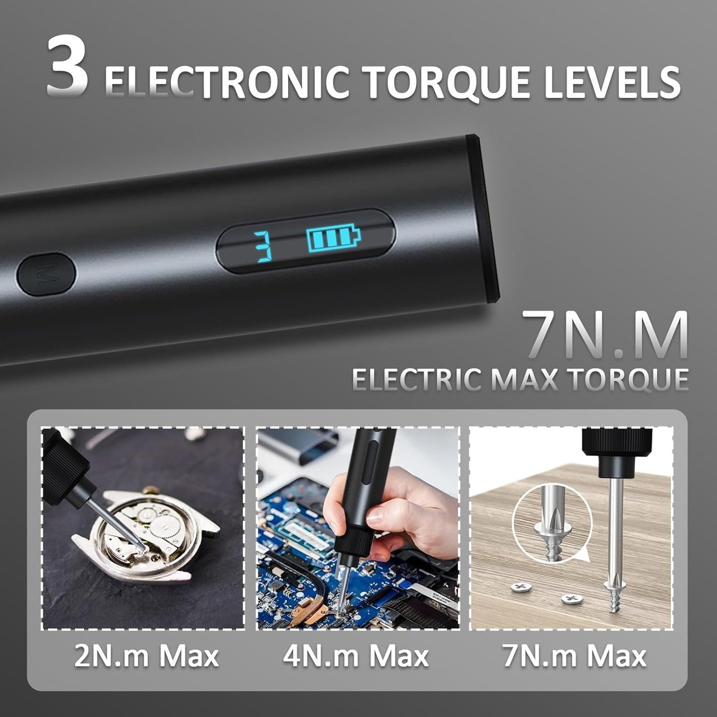 D4-001 Cordless Electric Screwdriver Set