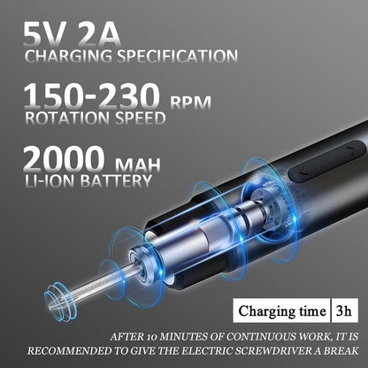 D4-001 Cordless Electric Screwdriver Set