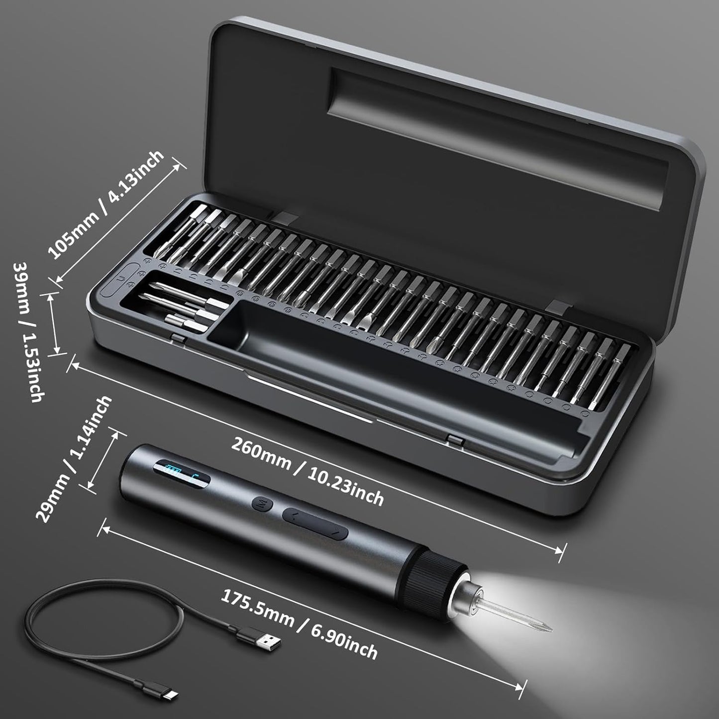 D4-001 Cordless Electric Screwdriver Set