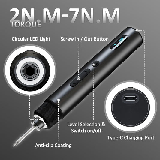 D4-001 Cordless Electric Screwdriver Set